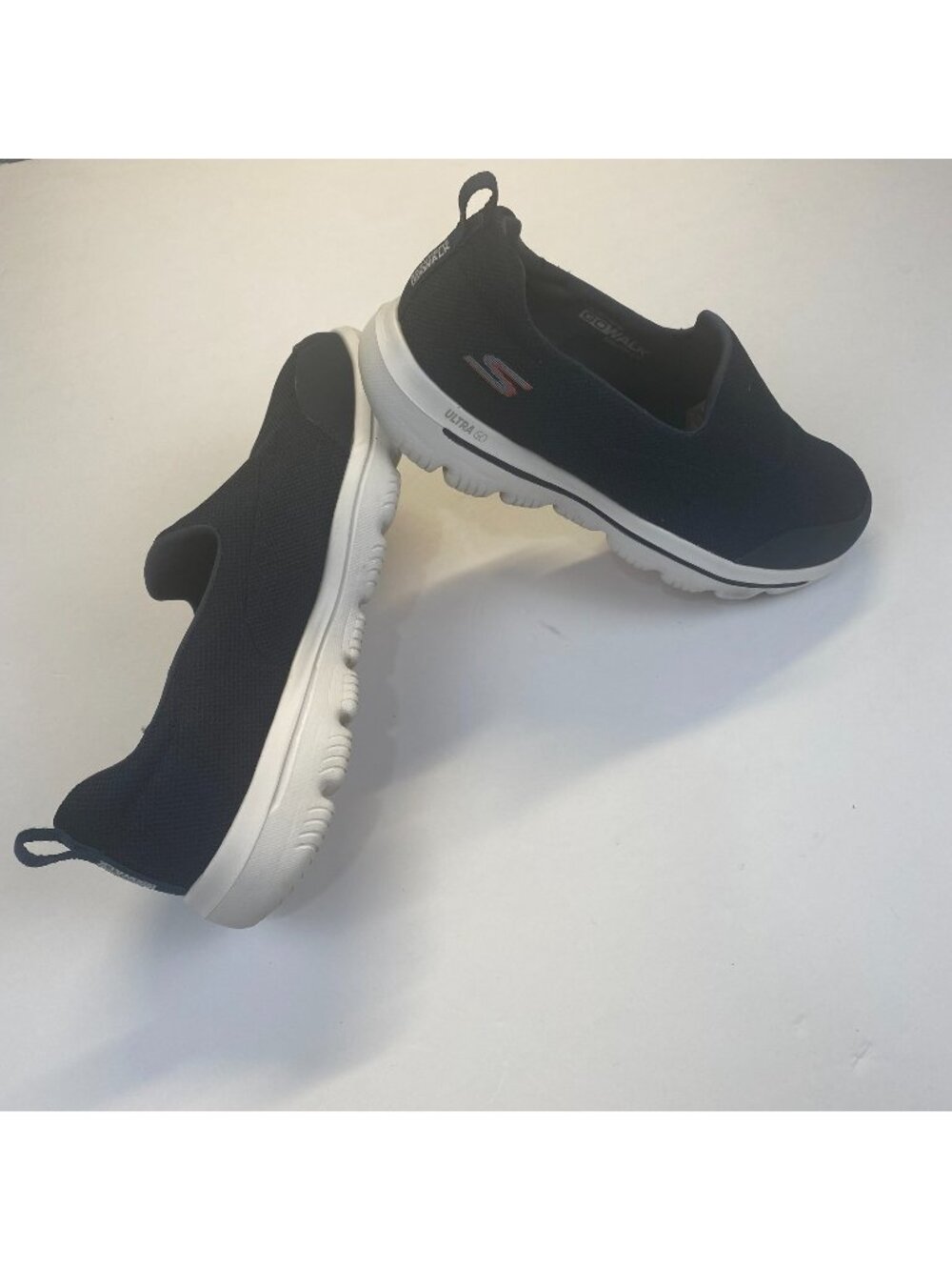 Skechers Women's Go Walk Evolution Ultra Rapids Blue Sneakers Slip On Size 11 - Picture 2 of 12